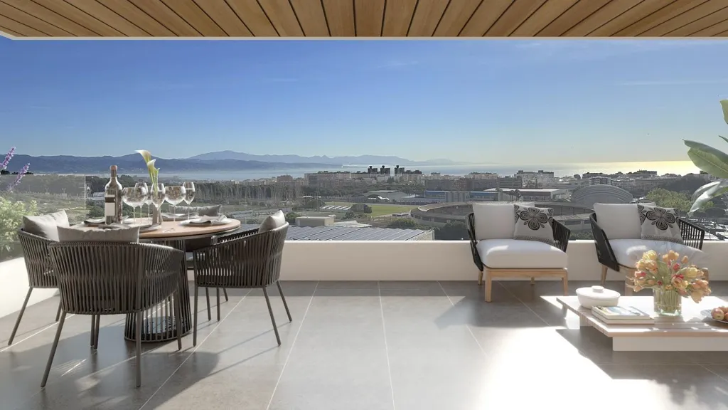 Terrasse - New Build Flats with Open Views in Torremolinos