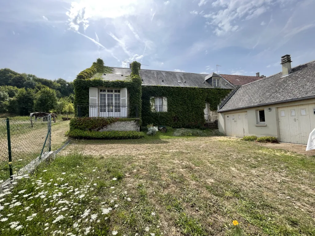 Extérieur - Maison de Pays à Rénover avec Vue Campagne à Pierrefonds