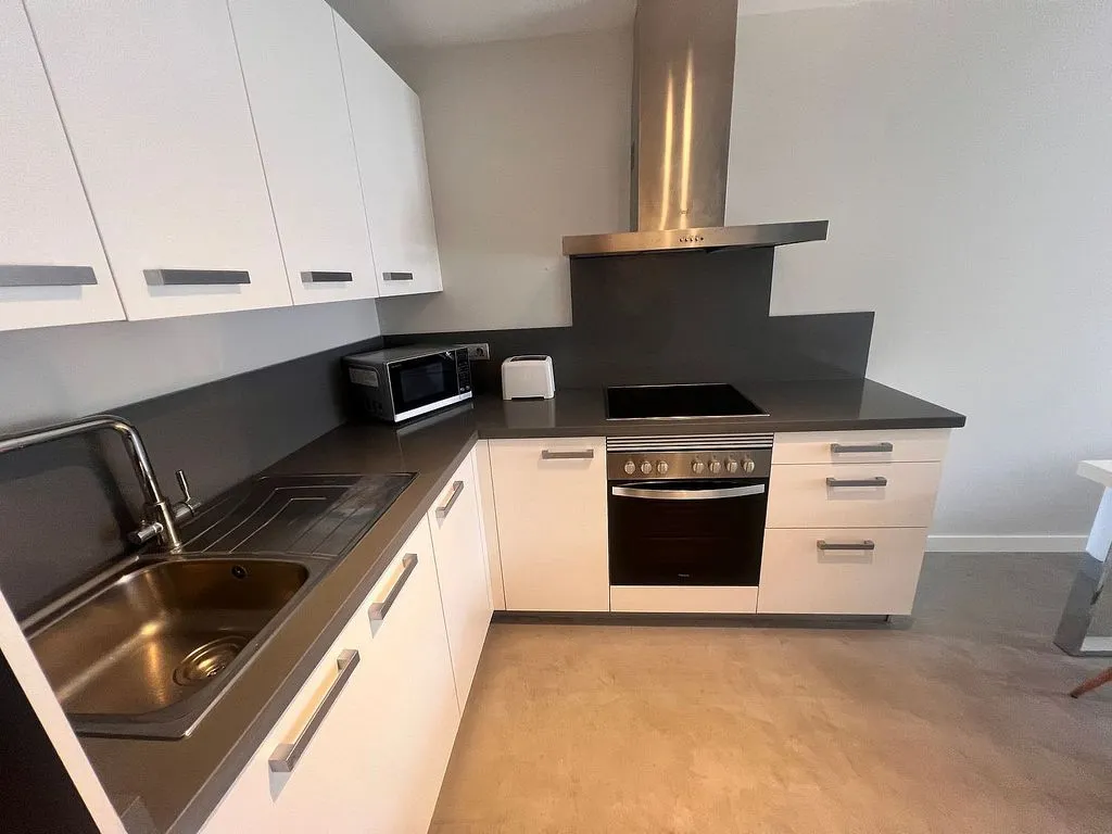 Kitchen - Apartment with Pool in Calle Camelia
