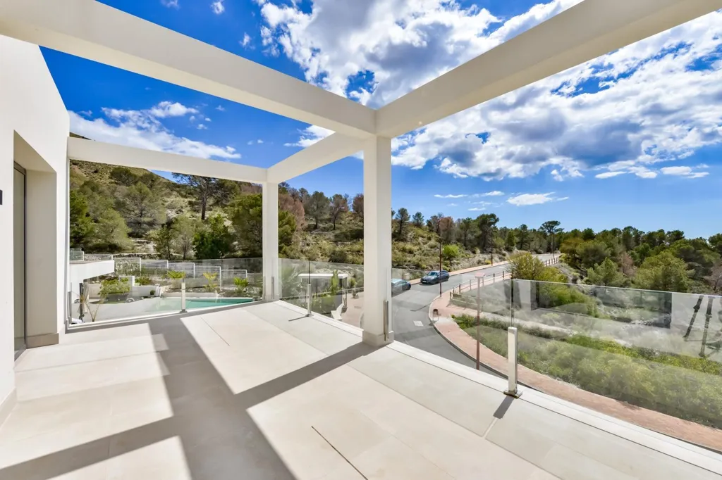 Terrasse - Contemporary Villa with Pool in Finestrat