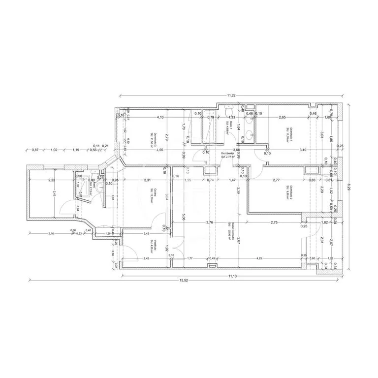 Plan - Luxury Flat with Terrace in Salamanca, Madrid