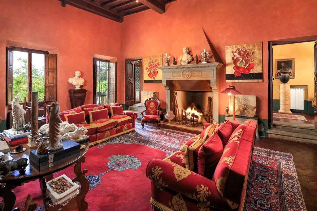 Séjour - Luxury Flat in Historic Villa, Florence