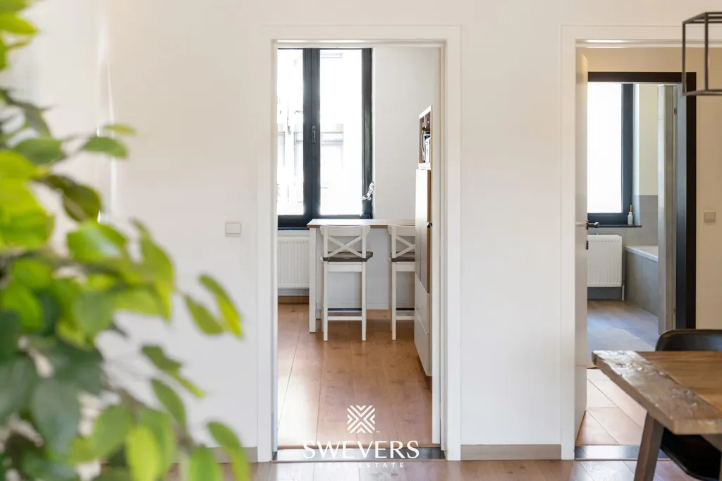 Salle à manger - Duplex Rénové avec Terrasse à Hasselt