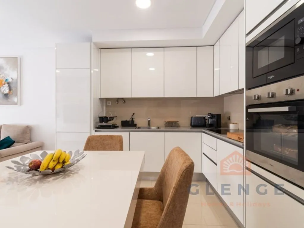 Köök - Luxury Apartment with Terrace in Quarteira
