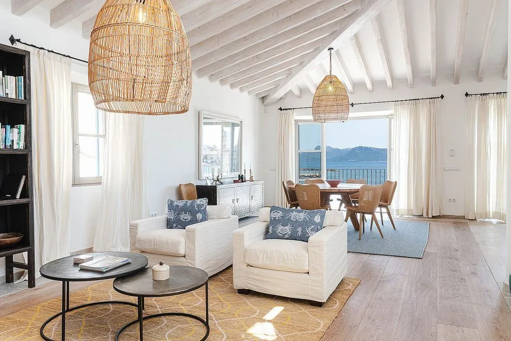 Séjour - Chalet with Pool and Terrace in Barcarés