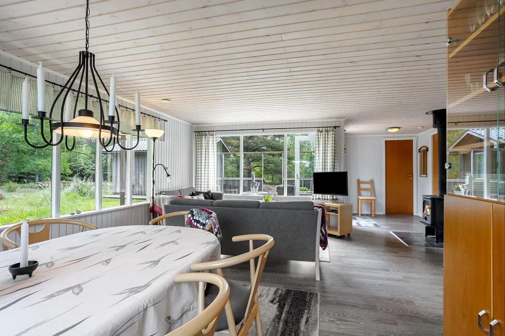 Salle à manger - Classic Summerhouse with Nature in Skiveren