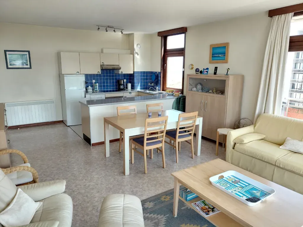 Séjour - Appartement avec Vue sur la Mer à De Panne