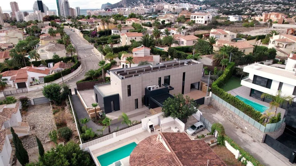 Vue aérienne - Luxury Villa with Pool in Calpe
