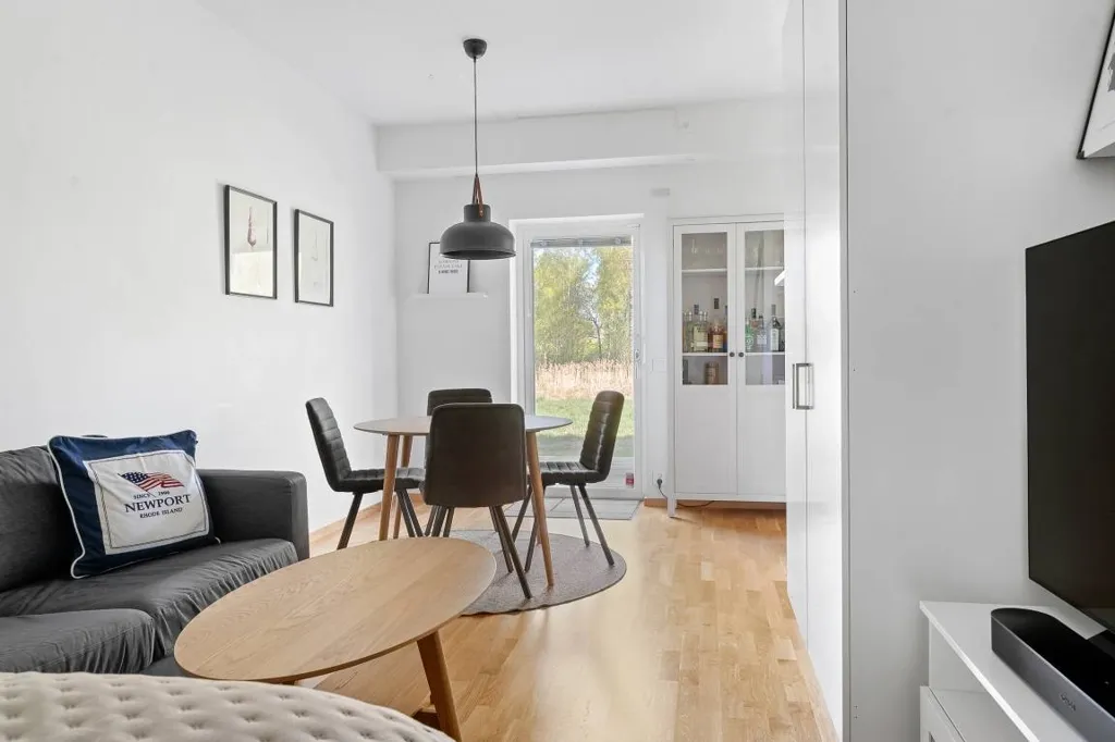 Séjour - Modern Apartment with Golf View in Åkersberg
