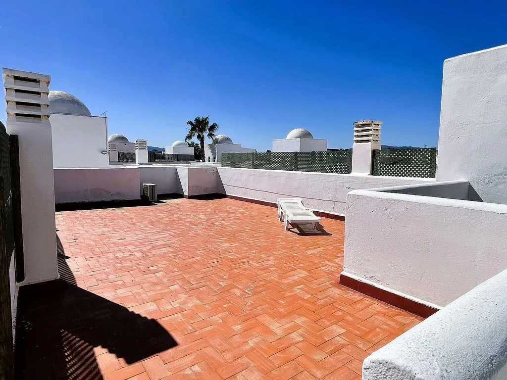 Terrasse - Apartment with Sun Terrace in Las Marinas, Vera