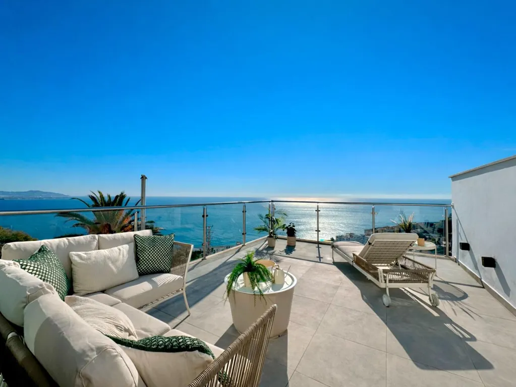 Terrasse - Penthouse with Sea Views in Velilla, Almuñécar