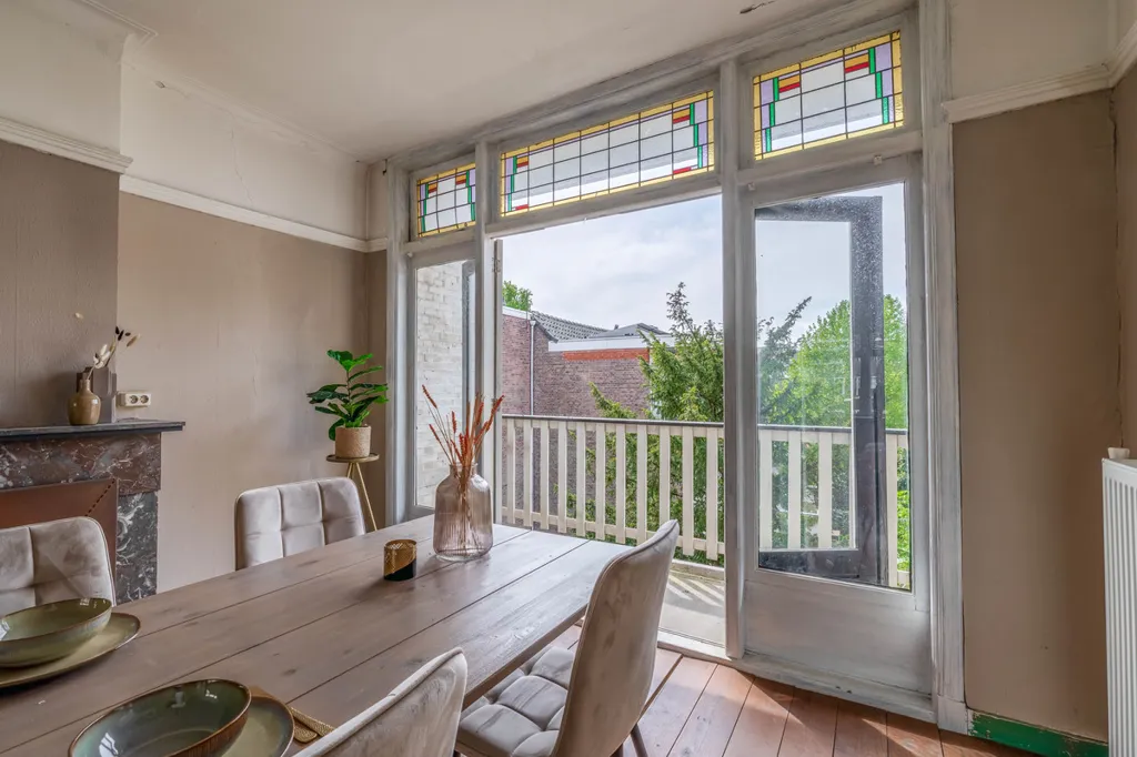 Salle à manger - Maisonnette with Balconies in Schiedam