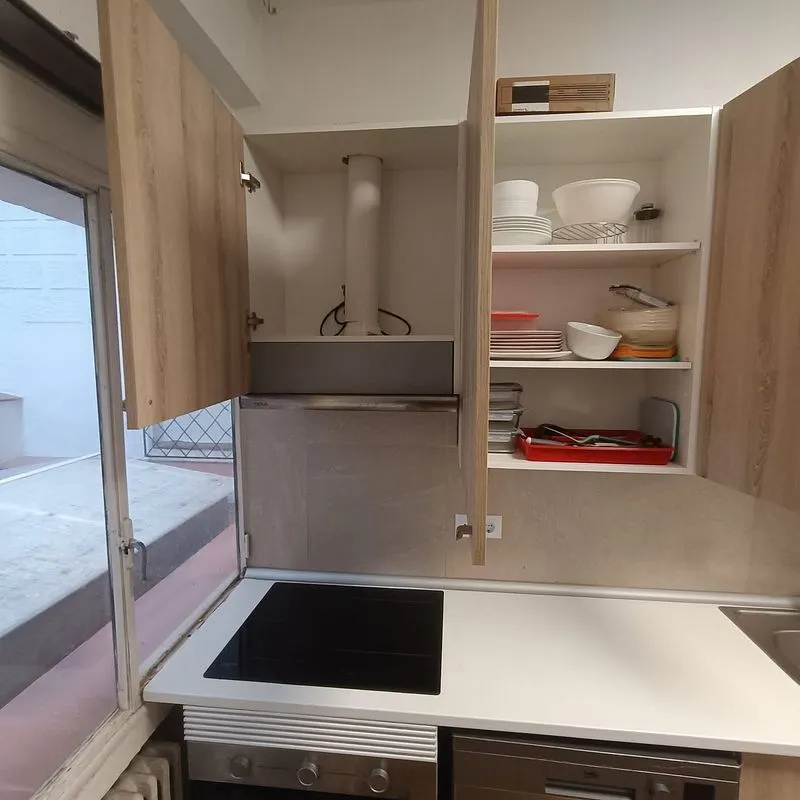 Köök - Furnished Flat with Central Heating in Madrid