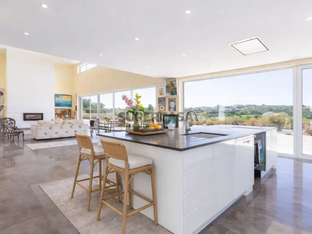 Köök - Luxury House with Sea View in Ferragudo