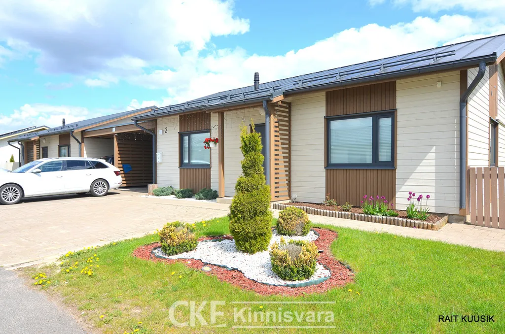 Extérieur - Four-Bedroom House with Terrace in Tõrvandi