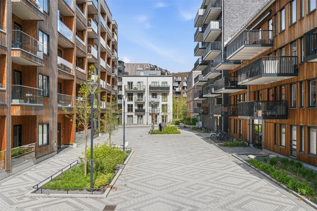 Exterior - Modern Flat with Balcony in Rosendal