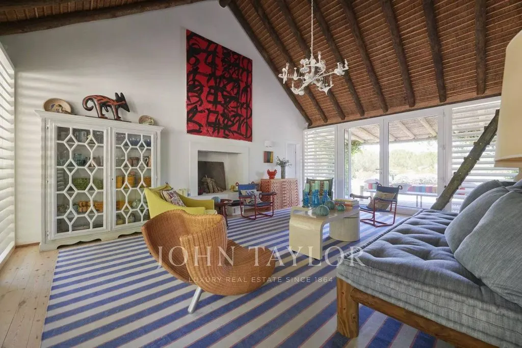 Soggiorno - Luxury Villa with Private Beach in Comporta