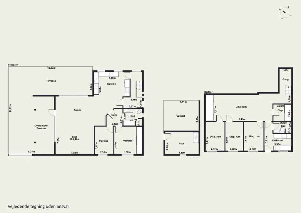 Planimetria - Renovated Villa with Terrace in Humble