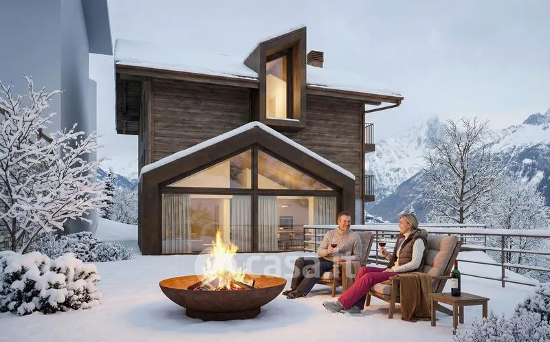 Extérieur - Chalet with Mountain View in Courmayeur