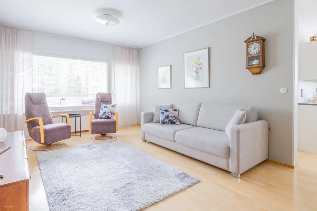 Soggiorno - Modernised Apartment with Garden in Kajaani