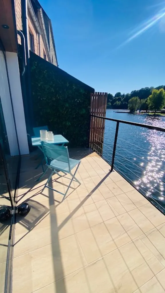 Terrasse - Maison en Pierre avec Terrasse sur Meuse à Namur