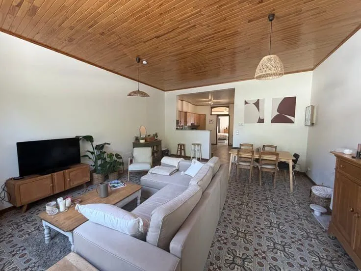 Séjour - Appartement 1 Chambre avec Jardin et Terrasse à Bousval