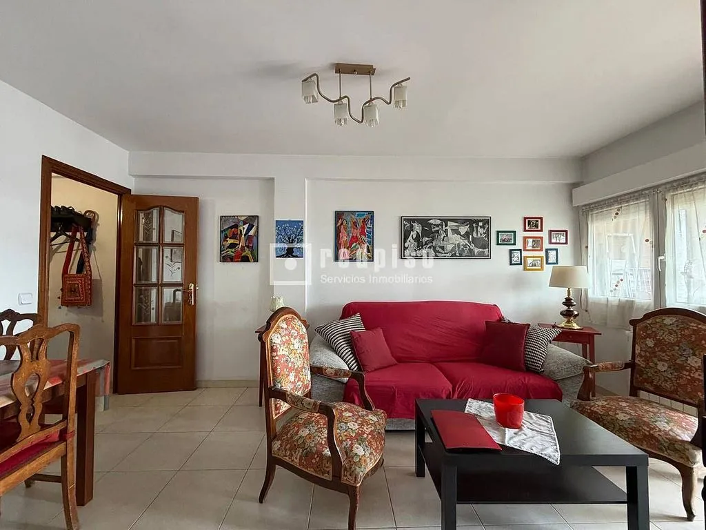 Séjour - Apartment with Terrace in Valderas - Los Castillos