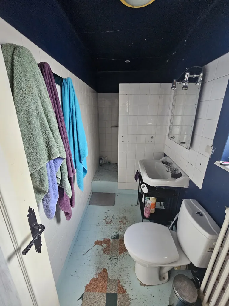 Salles de bain - Maison de Bourg avec Garage à Saint-Gonnery
