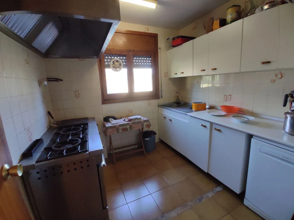 Cucina - Apartment with Pool in Bárcabo