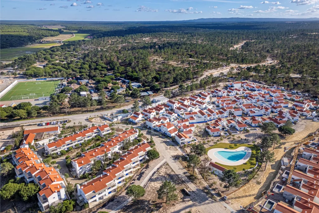 Õhuvaade - T2 Apartment with Private Balconies in Carvalhal