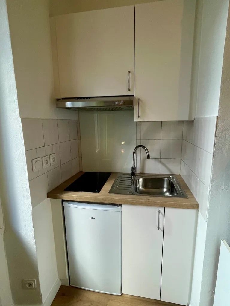 Cuisine - Studio meublé avec cuisine équipée à Lyon
