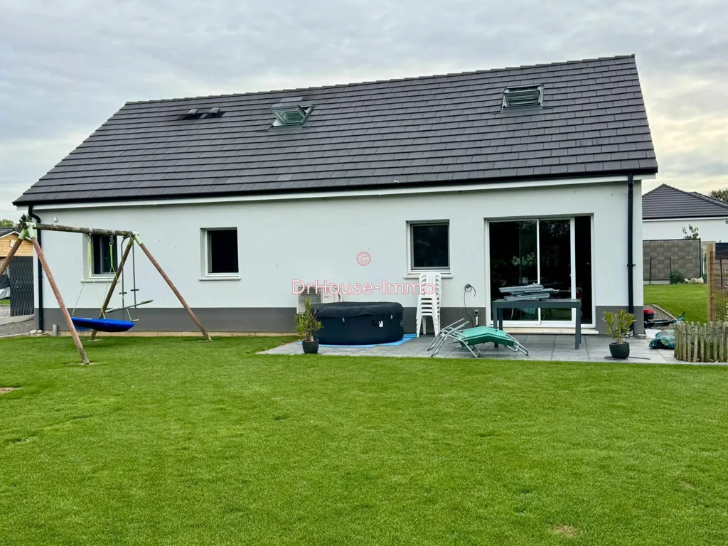 Jardin - Maison Récente avec Terrain Plat à Petit Caux