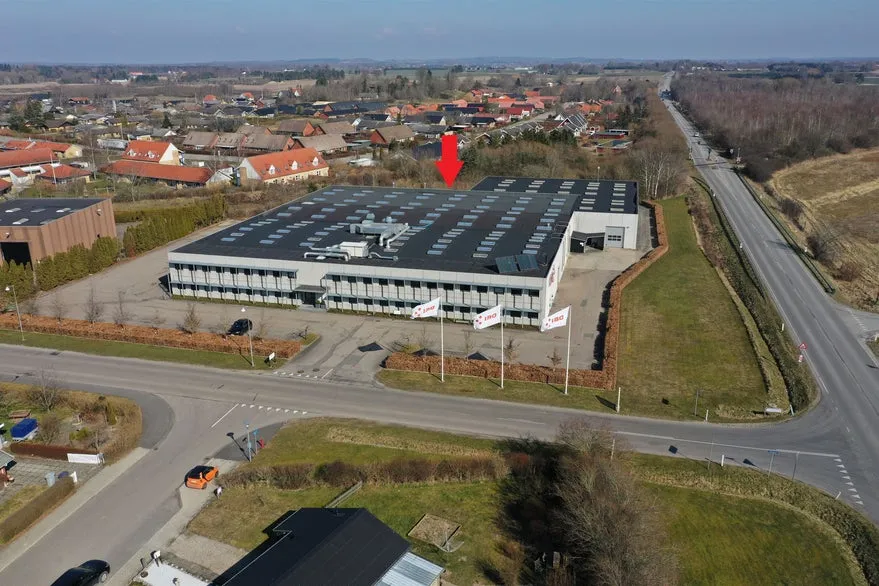 Õhuvaade - Production Facility with Clean Rooms in Stenlille