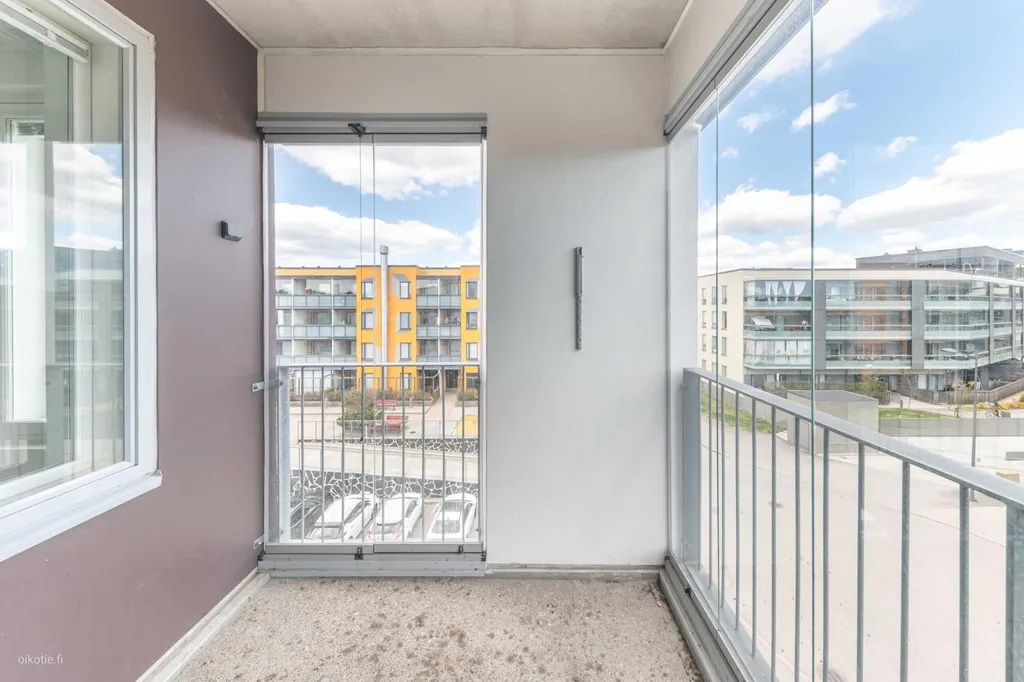 Balcony - Two-Room Apartment in Suurpellon
