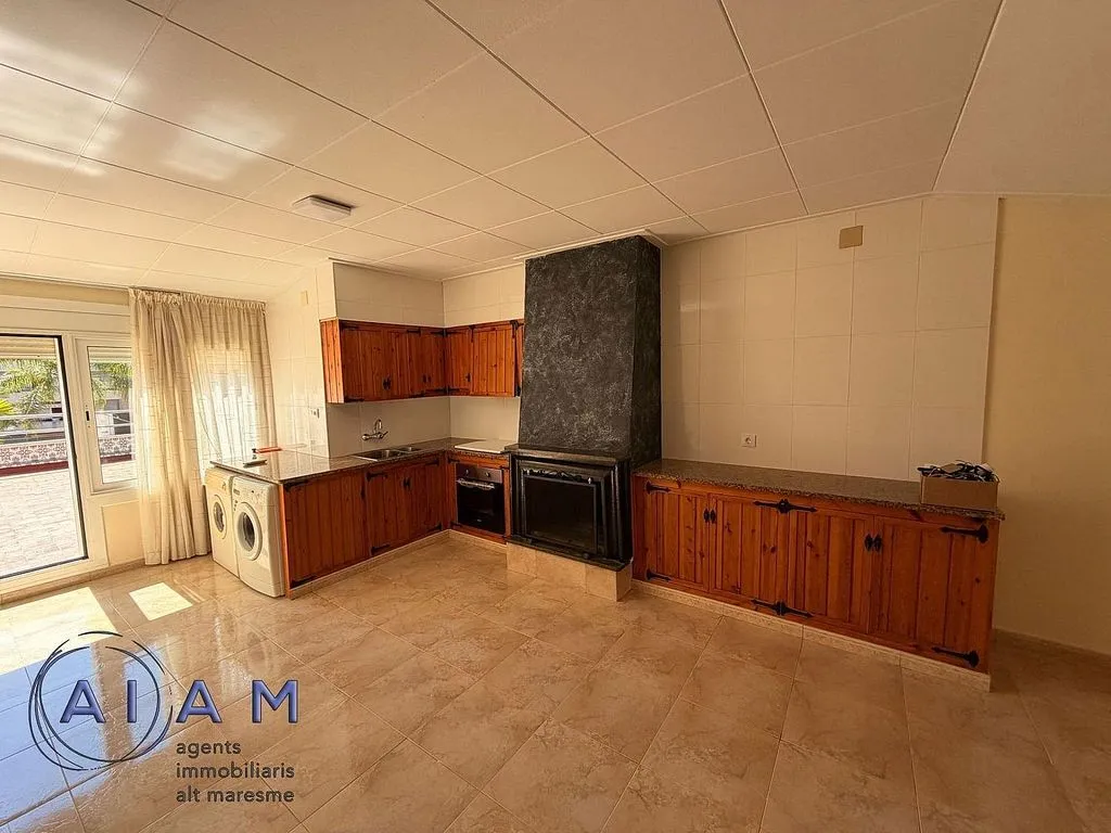 Kitchen - Studio Loft with Terrace in Pineda de Mar Centre