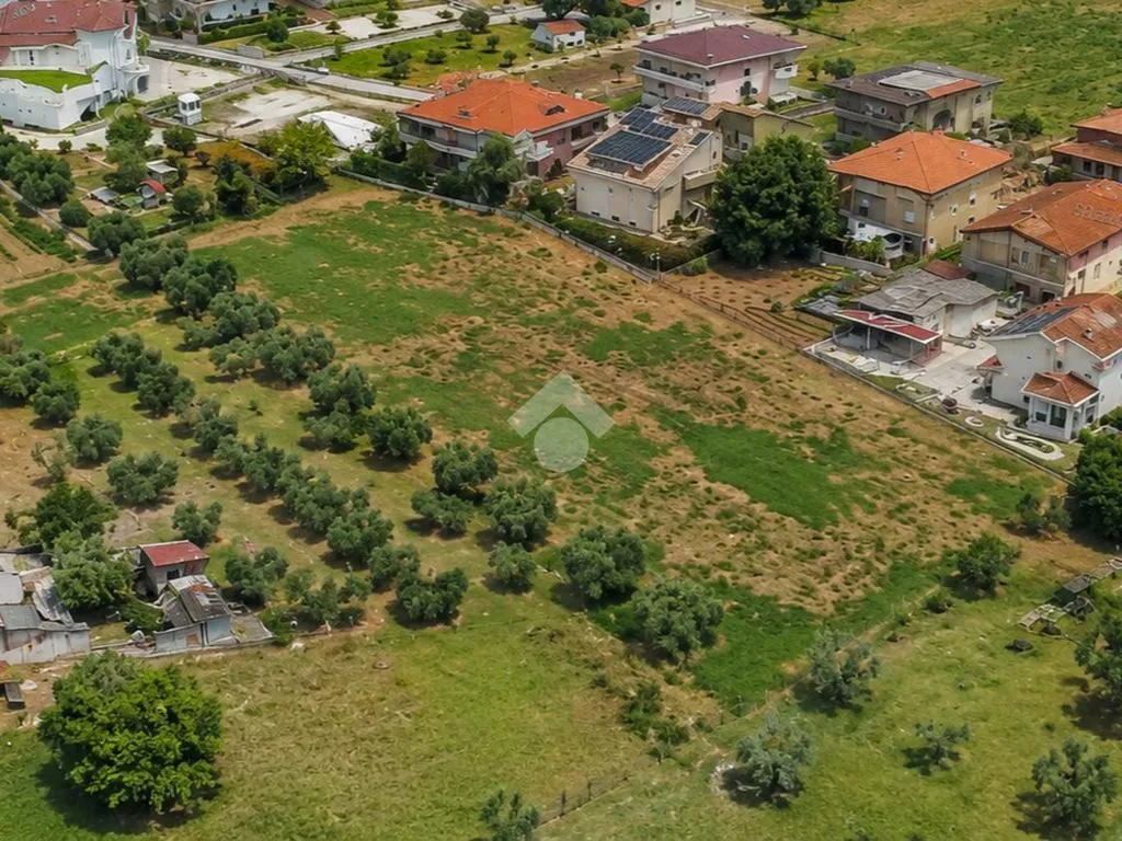 Aerial - Buildable Residential Plot in Mosciano Stazione