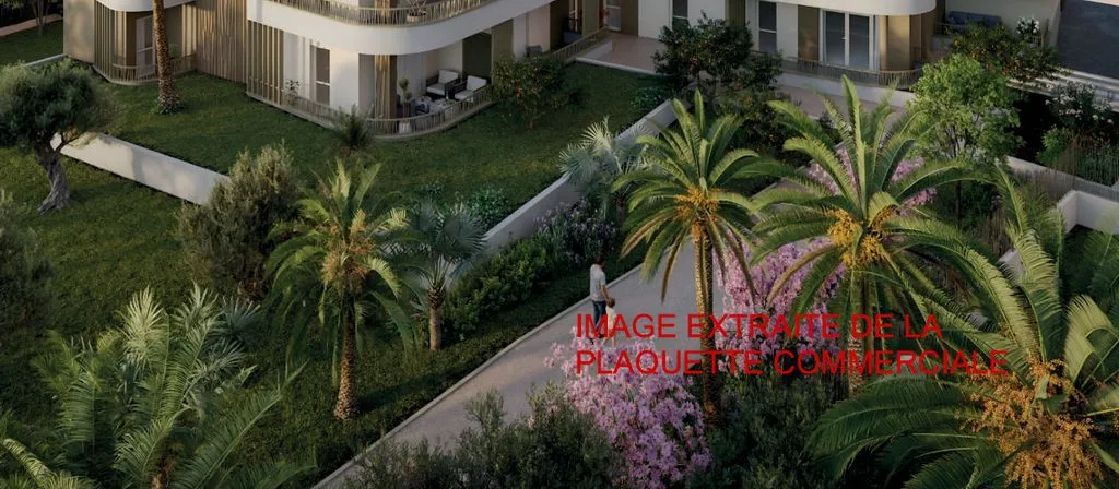 Vista aérea - Luxury Flat with Parking in Cagnes-sur-Mer
