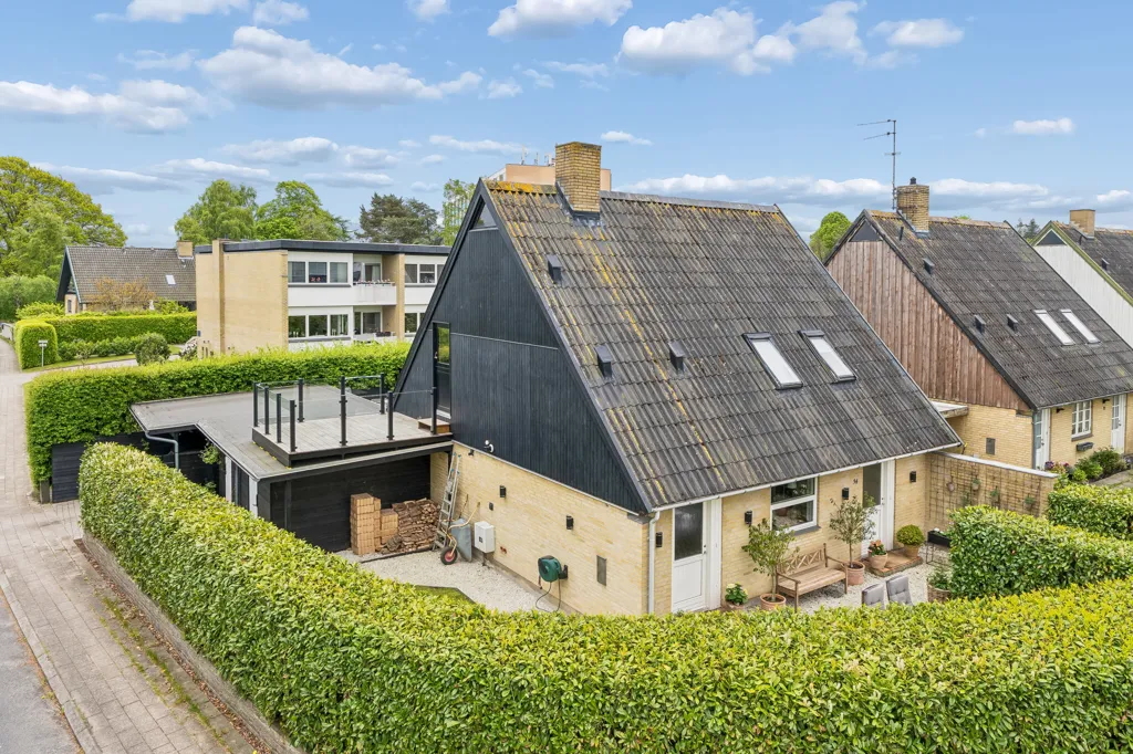 Vue aérienne - Villa with Øresund View in Ålsgårde