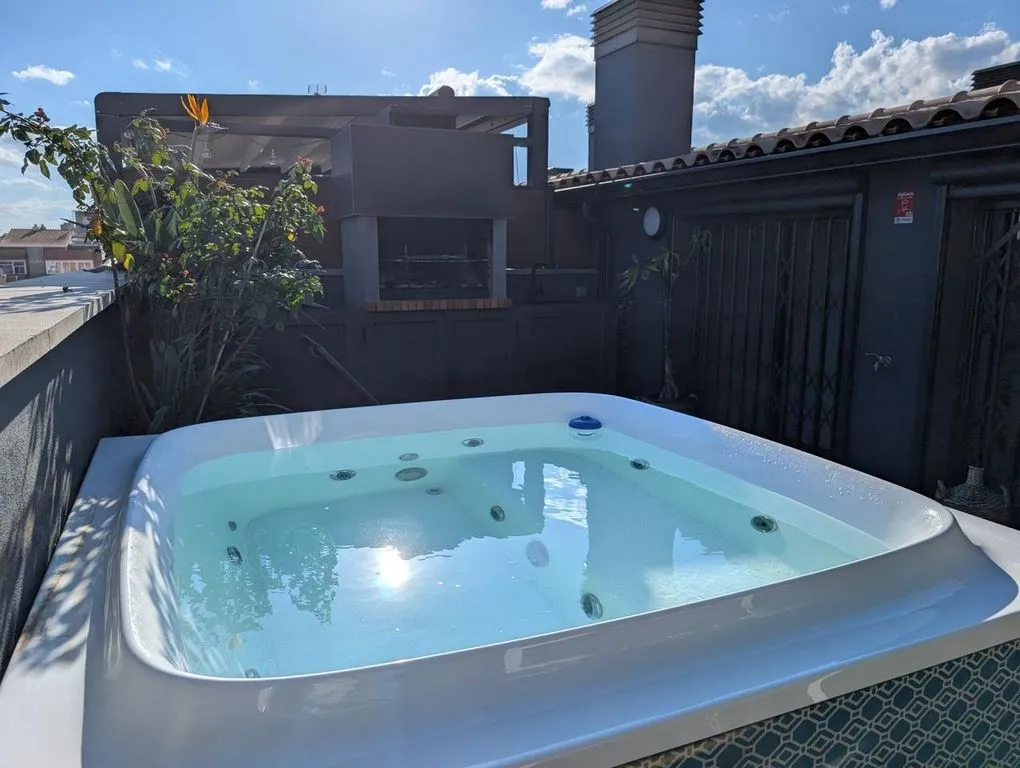 Terrasse - Duplex Flat with Jacuzzi Terrace in Badalona