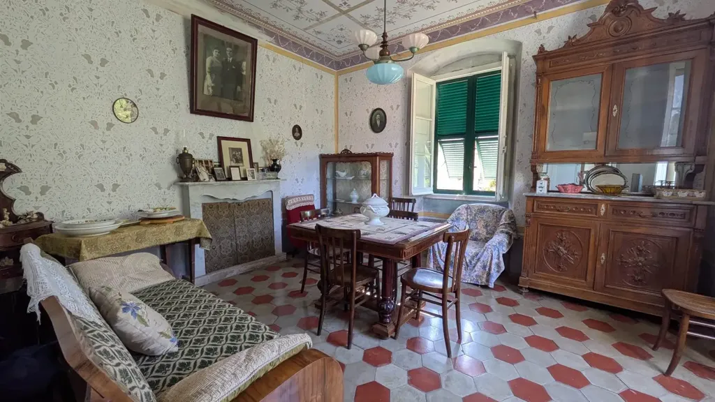 Salle à manger - Rustic House with Garden in Borghetto Vara