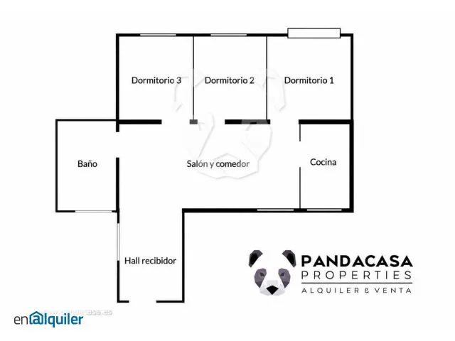Plaan - Reformed Flat with Balcony in Retiro