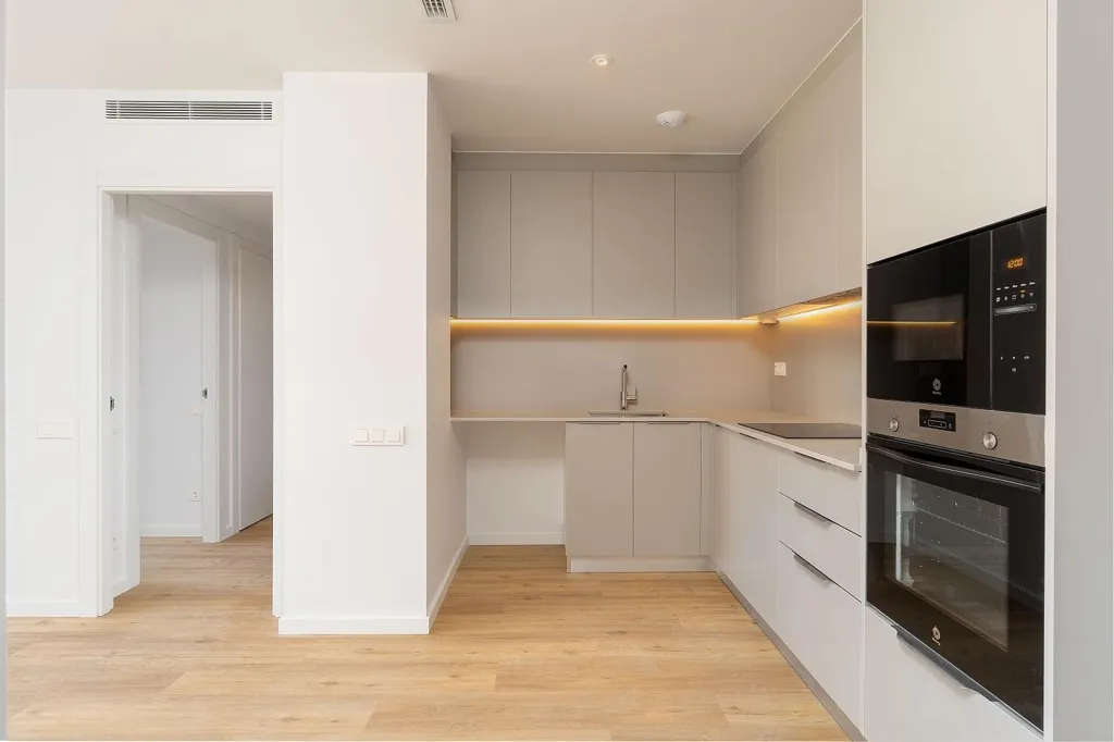 Cuisine - Apartment with Pool in Tranquil Sabadell