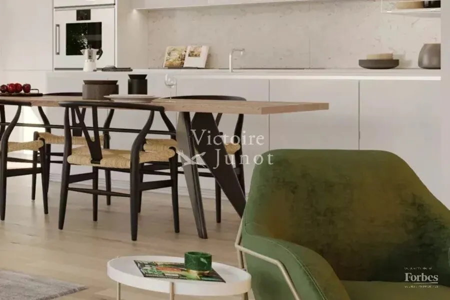 Söögituba - 2-Bedroom Flat with Terraces in Woluwe