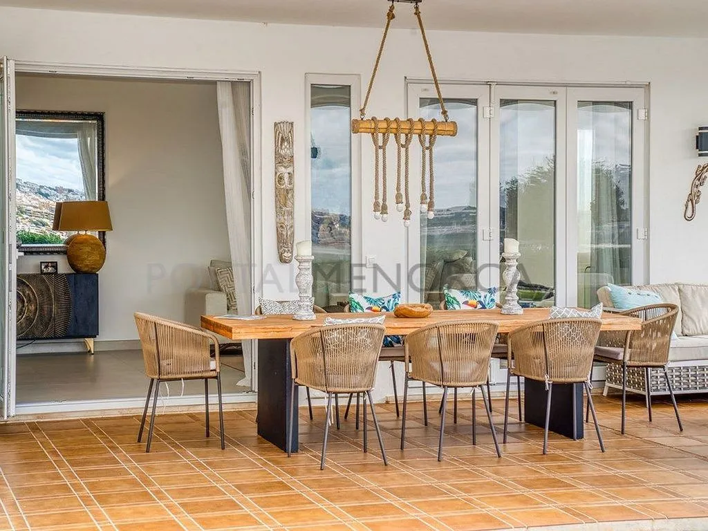 Terrasse - Contemporary Villa with Sea View in Cala Llonga