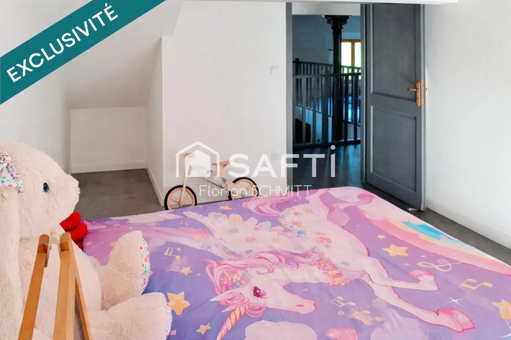 Bedrooms - Duplex with Rare Volumes in Neuf-Brisach