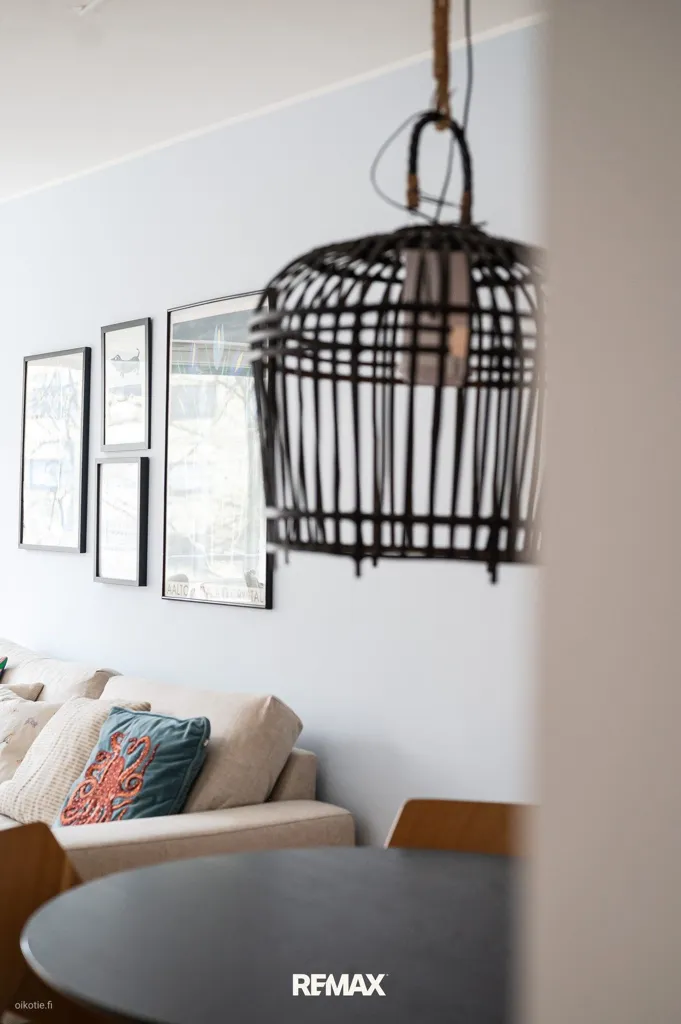 Séjour - Bright Apartment with Balcony in Central Lahti