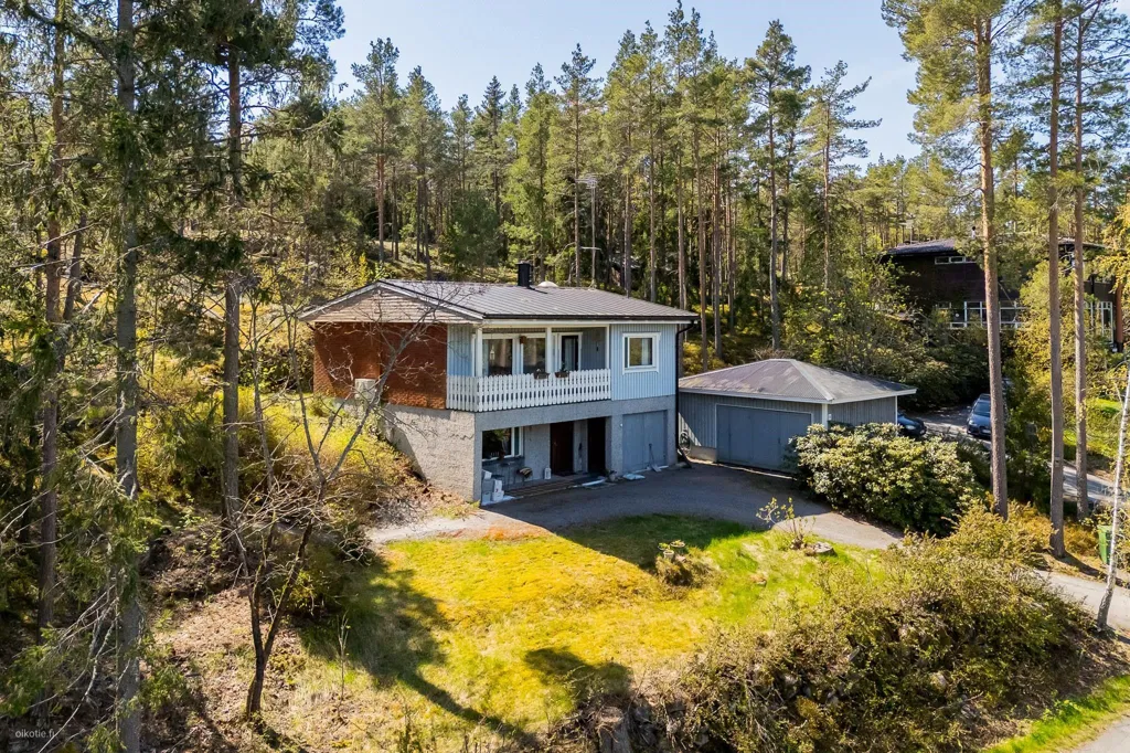 Vue aérienne - Seafront Cottage with Sauna in Naantali