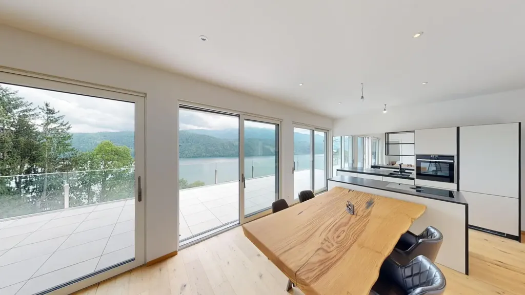 Cuisine - Penthouse with Lake View in Millstatt