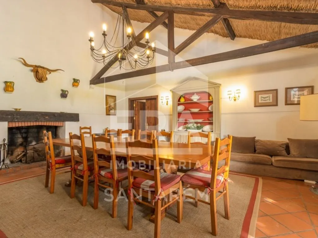 Salle à manger - Luxury House with Agricultural Land in Benfica do Ribatejo