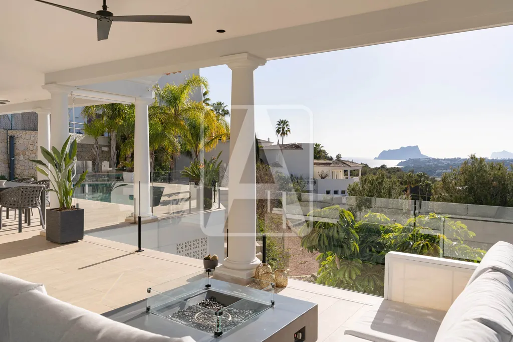 Terrass - Mediterranean Villa with Sea Views in Moraira